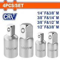 [toolsmart1579] 4 PCS SOCKET ADAPTOR SET WADFOW (WST9604)