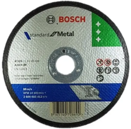 [TMI3528] METAL CUTTING WHEEL 4" METAL BOSCH